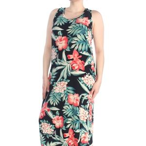 Floral Maxi Dress Size 3X Stretchy and Comfortable